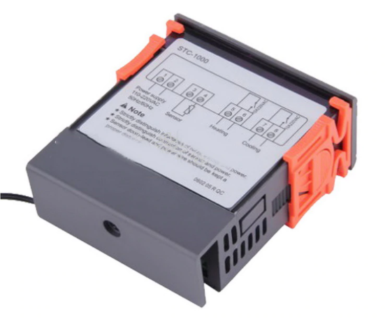 Temperature Digital Controller Thermostat Heating Cooling Temp Probe STC-1000