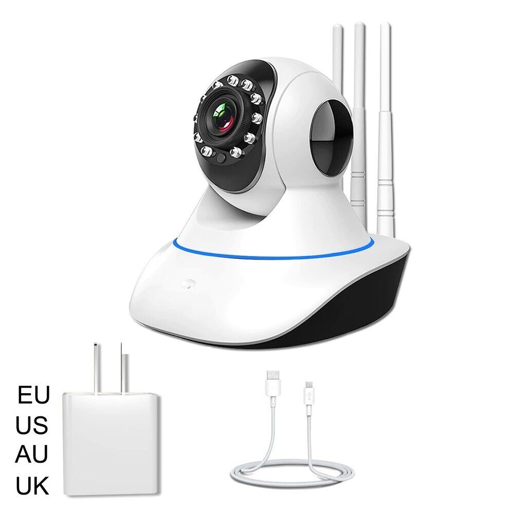 Surveillance Camera 1080P Night Vision Motion Detection Two Way Audio 360 Video