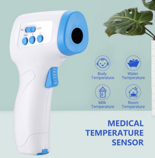 Non Contact Infrared Digital Forehead Thermometer Baby Adult Temperature Gun