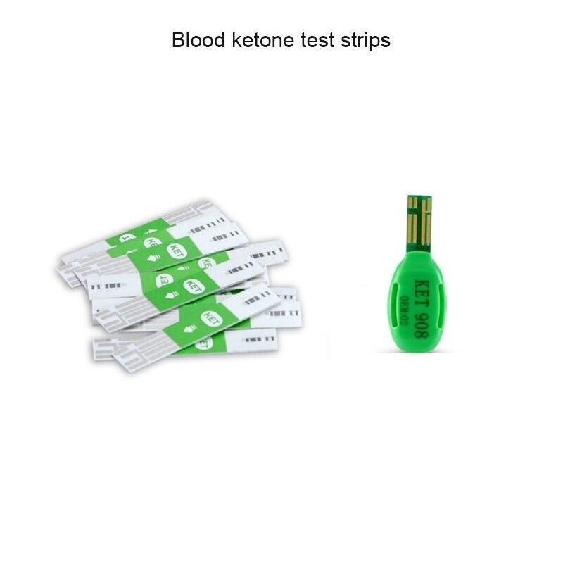 Ketone Uric Acid Glucose Hemoglobin Blood Meter 4 in 1 Sugar Gout Diabetes Test