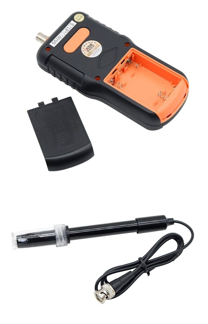 pH Temp Meter Millivolt Tester Monitor LCD Measure Instrument Water test 0-14