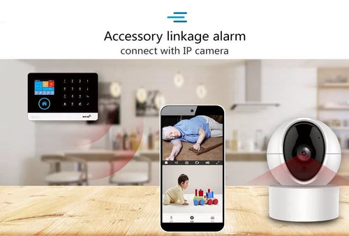 Wireless Alarm System Smart WIFI Home Office Burglar Security Alarm DIY