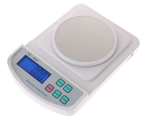 Electronic Scales Balance 500g x 0.01g Digital Weigh LCD Display Lab Industrial